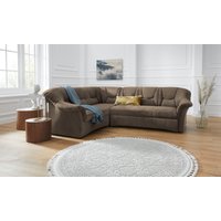 DOMO collection Ecksofa "Sarafina zeitlos und komfortabel, optional mit Federkern, L-Form", wahlweise mit Bettfunktion von Domo Collection