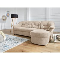 DOMO collection Ecksofa "Sarafina zeitlos und komfortabel, optional mit Federkern, L-Form", wahlweise mit Bettfunktion von Domo Collection