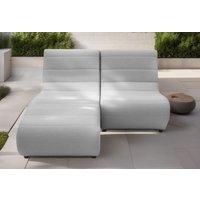 DOMO collection Ecksofa "Soleil, pflegeleichter und wetterfester Bezug L-Form", Outdoor, besonderes Design und Formgebung, individuell erweiterbar von Domo Collection