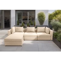 DOMO collection Ecksofa "Solskin, individuell erweiterbar/kombinierbar L-Form", mit losen Kissen. Rücken- und Seitenteile als Stecksystem. von Domo Collection