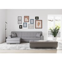DOMO collection Ecksofa Treviso, wahlweise mit Bettfunktion, incl. Zierkissen DOMO collection Ecksofa Treviso, wahlweise mit Bettfunktion, incl. Zierkissen von Domo Collection