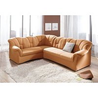 DOMO collection Ecksofa "Papenburg B/T/H: 242/190/84 cm L-Form", wahlweise mit Bettfunktion, Langer Schenkel links oder rechts von Domo Collection