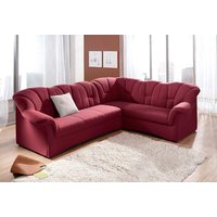 DOMO collection Ecksofa "Papenburg B/T/H: 242/190/84 cm L-Form", wahlweise mit Bettfunktion, Langer Schenkel links oder rechts von Domo Collection