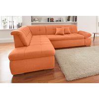 DOMO collection Ecksofa "NMoric incl. Zierkissen B/T/H: 273/216/80 cm L-Form" von Domo Collection