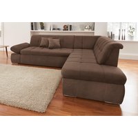 DOMO collection Ecksofa "NMoric incl. Zierkissen B/T/H: 273/216/80 cm L-Form" von Domo Collection