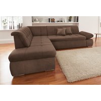 DOMO collection Ecksofa "NMoric incl. Zierkissen B/T/H: 273/216/80 cm L-Form" von Domo Collection