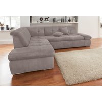 DOMO collection Ecksofa "NMoric incl. Zierkissen B/T/H: 273/216/80 cm L-Form" von Domo Collection