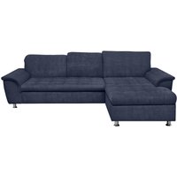 DOMO collection Ecksofa "Franzi Steppung im Sitzbereich B7T/H: 278/162/80 cm, L-Form" wahlweise mit Bettfunktion, Bettkasten und Kopfteilverstellung von Domo Collection