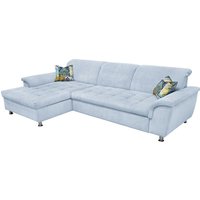 DOMO collection Ecksofa "Franzi Steppung im Sitzbereich B7T/H: 278/162/80 cm, L-Form" wahlweise mit Bettfunktion, Bettkasten und Kopfteilverstellung DOMO collection Ecksofa "Franzi Steppung im Sitzbereich B7T/H: 278/162/80 cm, L-Form" wahlweise mit Bettfunktion, Bettkasten und Kopfteilverstellung von Domo Collection