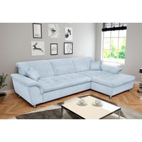 DOMO collection Ecksofa Franzi, wahlweise mit Bettfunktion, Bettkasten und Kopfteilverstellung von Domo Collection