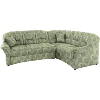 DOMO collection Ecksofa "Bahia, zeitlos und elegant, bequeme Armlehnen, L-Form", Microfaser, natur von Domo Collection