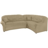 DOMO collection Ecksofa "Bahia, zeitlos und elegant, bequeme Armlehnen, L-Form" wahlweise mit Bettfunktion von Domo Collection