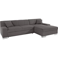 DOMO collection Ecksofa "Bero, elegant und zeitlos, flache Armlehnen, L-Form", fester Sitzkomfort, wahlweise mit Bettfunktion DOMO collection Ecksofa "Bero, elegant und zeitlos, flache Armlehnen, L-Form", fester Sitzkomfort, wahlweise mit Bettfunktion von Domo Collection