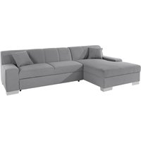 DOMO collection Ecksofa "Bero, elegant und zeitlos, flache Armlehnen, Breite 268cm L-Form" fester Sitzkomfort, wahlweise mit Bettfunktion DOMO collection Ecksofa "Bero, elegant und zeitlos, flache Armlehnen, Breite 268cm L-Form" fester Sitzkomfort, wahlweise mit Bettfunktion von Domo Collection