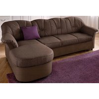 DOMO collection Ecksofa "Flores Schlafsofa, B/T/H: 233/142/86 cm, L-Form" von Domo Collection