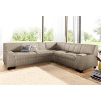 DOMO collection Ecksofa "Norma, moderne Armlehnen, zeitlos und elegant, L-Form", wahlweise mit Bettfunktion DOMO collection Ecksofa "Norma, moderne Armlehnen, zeitlos und elegant, L-Form", wahlweise mit Bettfunktion von Domo Collection