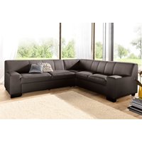DOMO collection Ecksofa "Norma Top, elegant und modern, flache Armlehnen, L-Form", wahlweise mit Bettfunktion DOMO collection Ecksofa "Norma Top, elegant und modern, flache Armlehnen, L-Form", wahlweise mit Bettfunktion von Domo Collection