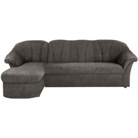 DOMO collection Ecksofa "Pegnitz, elegante Rückensteppung, kompakte Stellmaße 238/141cm, L-Form" wahlweise mit Bettfunktion von Domo Collection