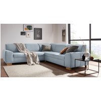 DOMO collection Ecksofa "Incanto kubische Formensprache, komfortabel, flache Armlehnen, L-Form" wahlweise mit Bettfunktion DOMO collection Ecksofa "Incanto kubische Formensprache, komfortabel, flache Armlehnen, L-Form" wahlweise mit Bettfunktion von Domo Collection
