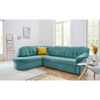 DOMO collection Ecksofa "Pegnitz, elegante Rückensteppung, zeitlose Formensprache, L-Form", wahlweise mit Bettfunktion von Domo Collection