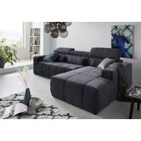 DOMO collection Ecksofa "Brandon große Ausführung B/T/H: 289/177/80 cm, auch in Leder und Cord", mit Kopfteilverstellung, wahlweise Sitztiefenverstellung, L-Form DOMO collection Ecksofa "Brandon große Ausführung B/T/H: 289/177/80 cm, auch in Leder und Cord", mit Kopfteilverstellung, wahlweise Sitztiefenverstellung, L-Form von Domo Collection