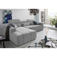 DOMO collection Ecksofa "Brandon große Ausführung B/T/H: 289/177/80 cm, auch in Leder und Cord" von Domo Collection