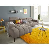 DOMO collection Ecksofa "Cunelli L-Form", wahlweise inklusive 6-fach verstellbarer Kopfteilverstellung DOMO collection Ecksofa "Cunelli L-Form", wahlweise inklusive 6-fach verstellbarer Kopfteilverstellung von Domo Collection