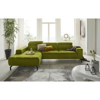 DOMO collection Ecksofa "Cunelli L-Form", wahlweise inklusive 6-fach verstellbarer Kopfteilverstellung DOMO collection Ecksofa "Cunelli L-Form", wahlweise inklusive 6-fach verstellbarer Kopfteilverstellung von Domo Collection