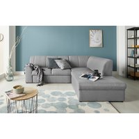 DOMO collection Ecksofa "Topper L-Form", mit Ottomane, wahlweise mit Schlaffunktion von Domo Collection