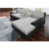 DOMO collection Ecksofa Treviso, wahlweise mit Bettfunktion, incl. Zierkissen von Domo Collection