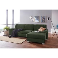 DOMO collection Ecksofa "Anzio L-Form", wahlweise mit Bettfunktion und Federkern von Domo Collection