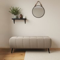 DOMO collection Hocker "Trento, mit Kufenfuß oder Einzelfuß", passend zur Serie Trento von Domo Collection