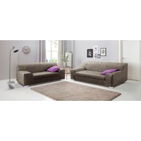 DOMO collection Polstergarnitur "Amando zeitlos und modern, komfortabel" Spar-Set, bestehend aus 2er- und 3er-Sofa von Domo Collection