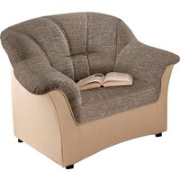 DOMO collection Sessel "Flores", wahlweise mit Federkern (nicht bei Microfaser PRIMABELLE-Struktur) von Domo Collection