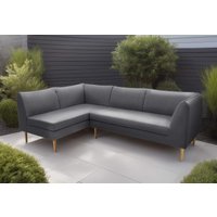 DOMO collection Sofa-Eckelement "Filho, individuell erweiterbar", Polstermöbel für Terrasse, Garten und Balkon, speziell für Outdoor von Domo Collection