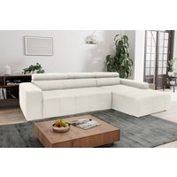 DOMO collection Ecksofa "Brandon große Ausführung B/T/H: 289/177/80 cm, auch in Leder und Cord" von Domo Collection