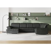 Wohnlandschaft Franzi wahlweise mit Kopfteilverstellung Bettfunktion, Bettkasten von Domo Collection