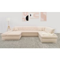 DOMO collection Wohnlandschaft "Moric U-Form auch in Cord", im XXL-Format, wahlweise mit Bettfunktion und Armlehnenverstellung DOMO collection Wohnlandschaft "Moric U-Form auch in Cord", im XXL-Format, wahlweise mit Bettfunktion und Armlehnenverstellung von Domo Collection