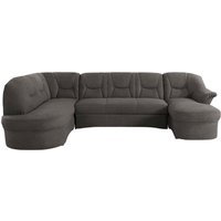 DOMO collection Wohnlandschaft "Sarafina, zeitlos und komfortabel, optional mit Federkern, U-Form" wahlweise mit Bettfunktion von Domo Collection