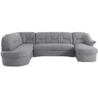 DOMO collection Wohnlandschaft "Sarafina, zeitlos und komfortabel, optional mit Federkern, U-Form" wahlweise mit Bettfunktion von Domo Collection