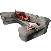 DOMO collection Wohnlandschaft "Papenburg, zeitlose Rückensteppung, elegante Formensprache, U-Form" in großer Farbvielfalt, wahlweise mit Bettfunktion DOMO collection Wohnlandschaft "Papenburg, zeitlose Rückensteppung, elegante Formensprache, U-Form" in großer Farbvielfalt, wahlweise mit Bettfunktion von Domo Collection