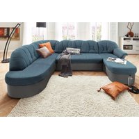DOMO collection Wohnlandschaft "Elva U-Form", wahlweise mit Bettfunktion und Federkern DOMO collection Wohnlandschaft "Elva U-Form", wahlweise mit Bettfunktion und Federkern von Domo Collection