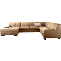 DOMO collection Wohnlandschaft "Norma U-Form", wahlweise mit Bettfunktion von Domo Collection