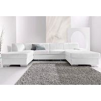 DOMO collection Wohnlandschaft "Star, zeitlose Formensprache, elegante Optik, viel Platz, U-Form", fester Sitzkomfort, wahlweise mit Bettfunktion DOMO collection Wohnlandschaft "Star, zeitlose Formensprache, elegante Optik, viel Platz, U-Form", fester Sitzkomfort, wahlweise mit Bettfunktion von Domo Collection