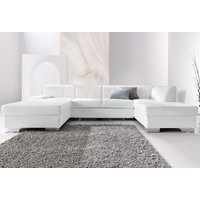 DOMO collection Wohnlandschaft "Star, zeitlose Formensprache, elegante Optik, viel Platz, U-Form", fester Sitzkomfort, wahlweise mit Bettfunktion DOMO collection Wohnlandschaft "Star, zeitlose Formensprache, elegante Optik, viel Platz, U-Form", fester Sitzkomfort, wahlweise mit Bettfunktion von Domo Collection