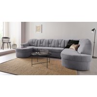 DOMO collection Wohnlandschaft "Papenburg U-Form" in großer Farbvielfalt, wahlweise Bettfunktion, frei im Raum stellbar DOMO collection Wohnlandschaft "Papenburg U-Form" in großer Farbvielfalt, wahlweise Bettfunktion, frei im Raum stellbar von Domo Collection