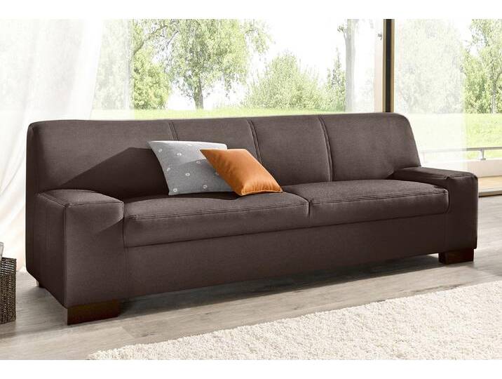 2-Sitzer DOMO COLLECTION Norma Top, elegant und modern, flache Armlehnen, komfortabel , braun, B:192cm H:77cm T:90cm, Sofas 2-Sitzer DOMO COLLECTION Norma Top, elegant und modern, flache Armlehnen, komfortabel , braun, B:192cm H:77cm T:90cm, Sofas von Domo-collection