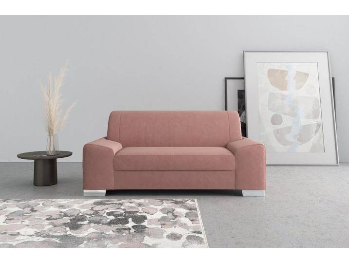 DOMO collection 2-Sitzer Anzio, lila, Mit Federkern, malve von Domo-collection