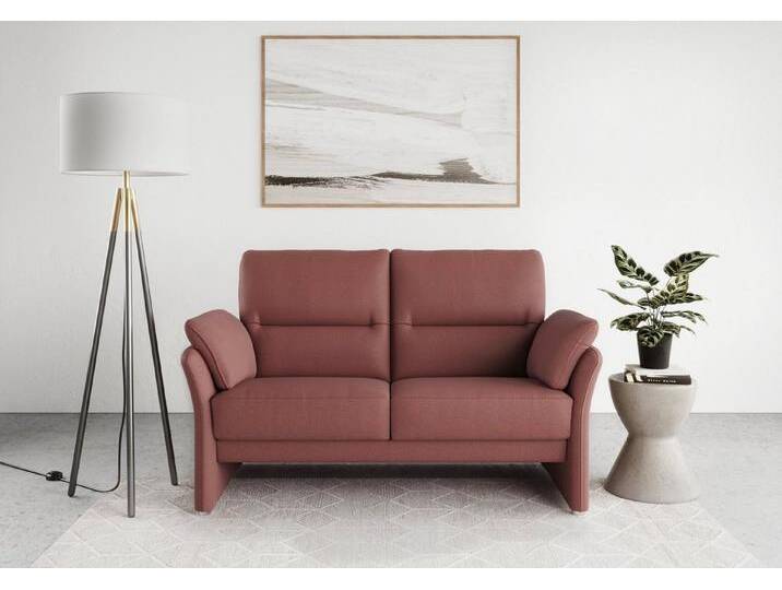 DOMO collection 2-Sitzer Pina, schmale Armlehnen, mit Federkern, kompakt & elegant, Hoher Sitzkomfort, Microfaser hochflorig, beere, Breite 159 cm DOMO collection 2-Sitzer Pina, schmale Armlehnen, mit Federkern, kompakt & elegant, Hoher Sitzkomfort, Microfaser hochflorig, beere, Breite 159 cm von Domo-collection