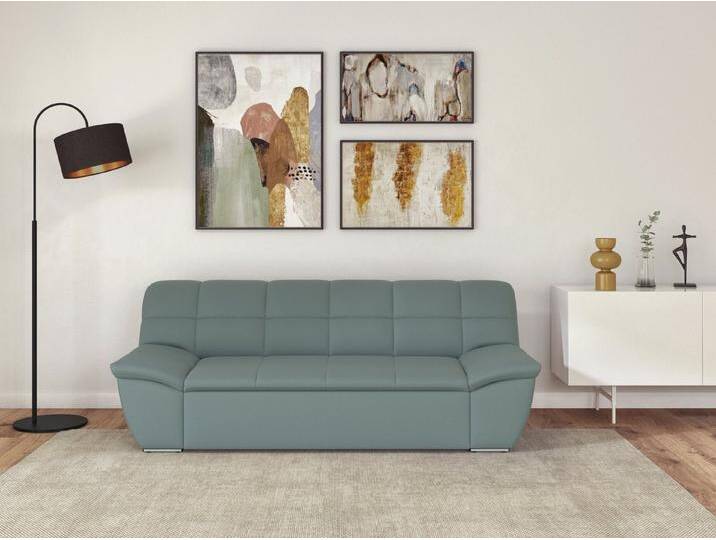 DOMO collection 2-Sitzer Splash, aktuelle Sitz- und Rückensteppung, komfortabel, flache Armlehnen zum Entspannen, grün, mint von Domo-collection